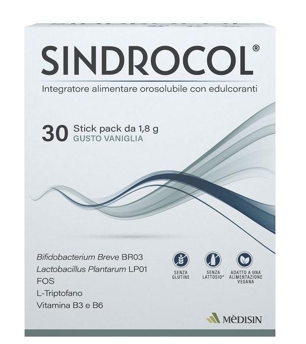 Sindrocol Integratore per il Benessere Intestinale 30 Stick Pack